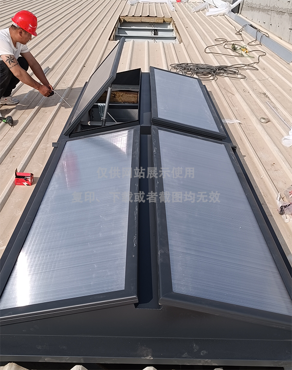 兰州王老吉生产车间民勤排烟天窗