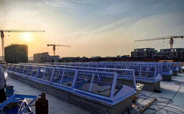 消防民勤排烟窗工作原理