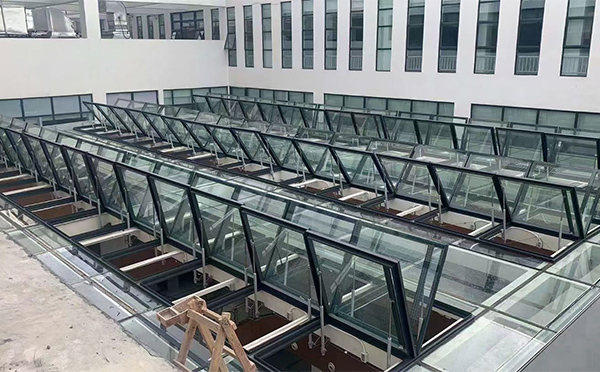 百安科技有限公司近期民勤排烟窗项目案例分享
