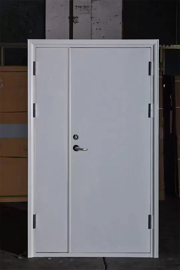 工业园区厂房完成民勤防火门系统建设