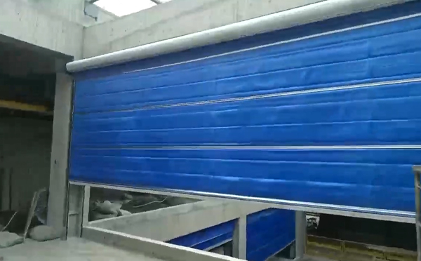 大型物流园区完成民勤防火门整体安装工程